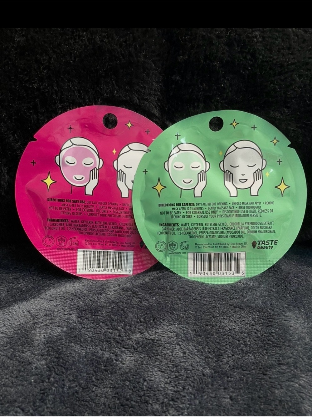 Face Cleansing Mask-Set Of 2 (Berry Sweet & Mint To Be)